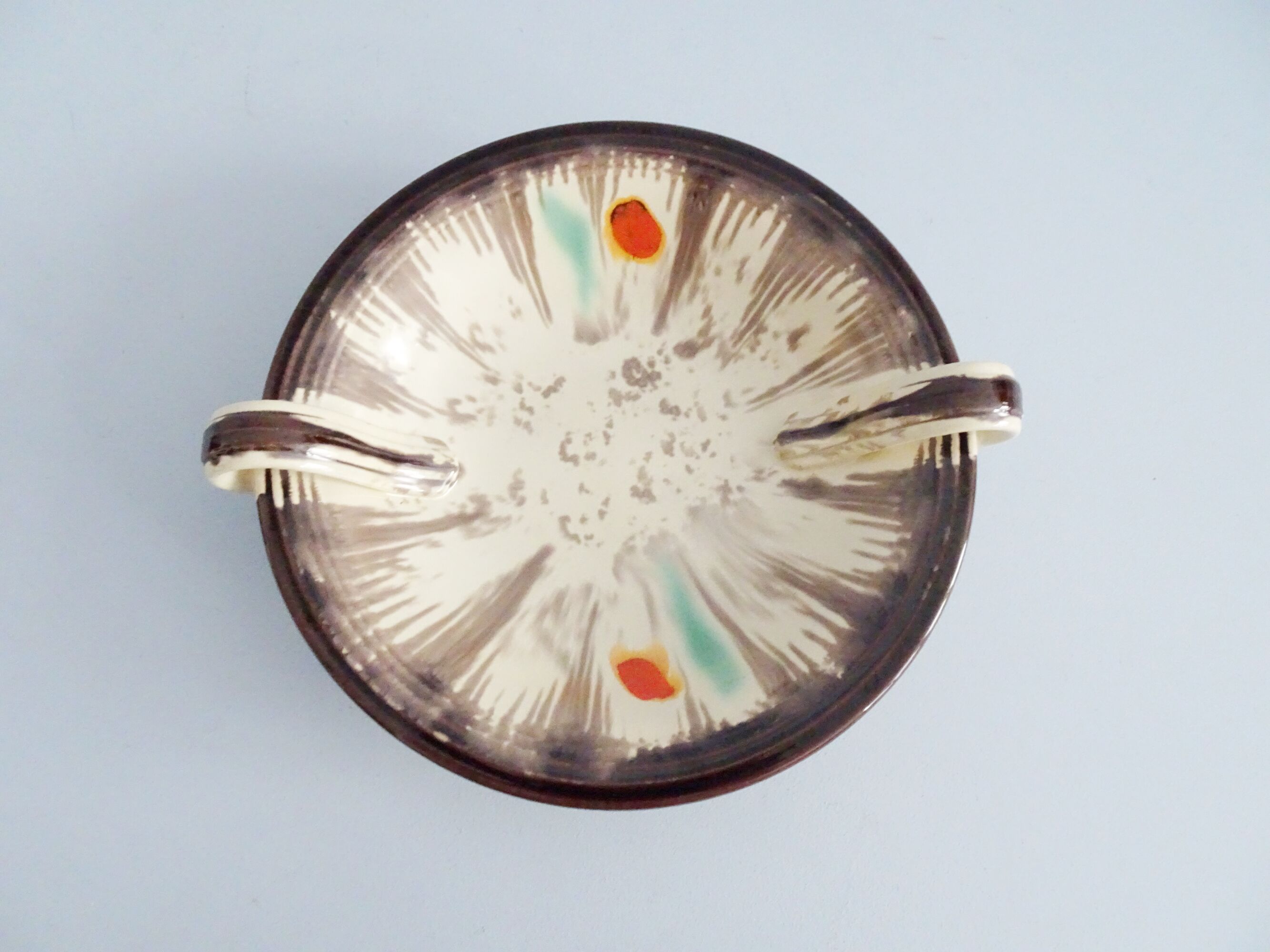 Art deco ceramic dish