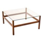 Table basse brésilienne minimaliste moderne du milieu du siècle dernier