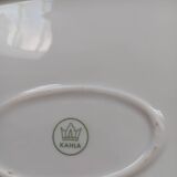 Plat ovale kahla
