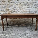 Oak farmhouse table