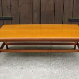 Bench , teak table, 1970s