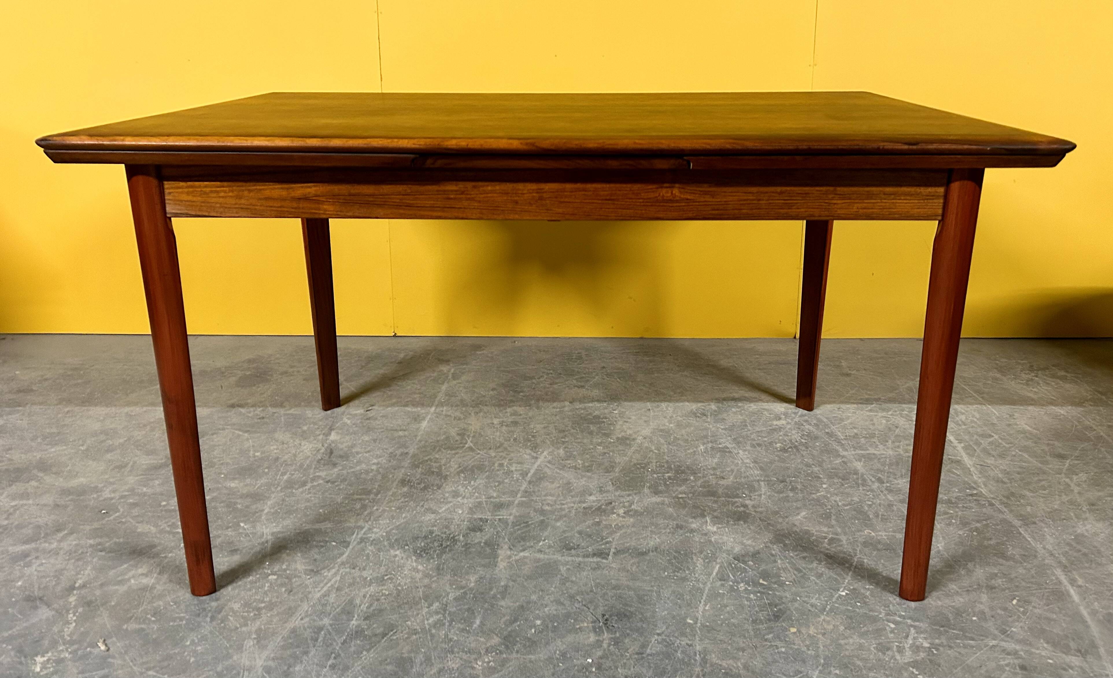 Danish mid -century rosewood dining table 1960s