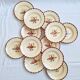 Longchamp Agen pattern soup plates