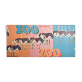 Polish poster "ZOO Bratislava" Marek Mosiński 1970