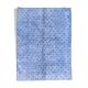 Tapis marocain moderne bleu
