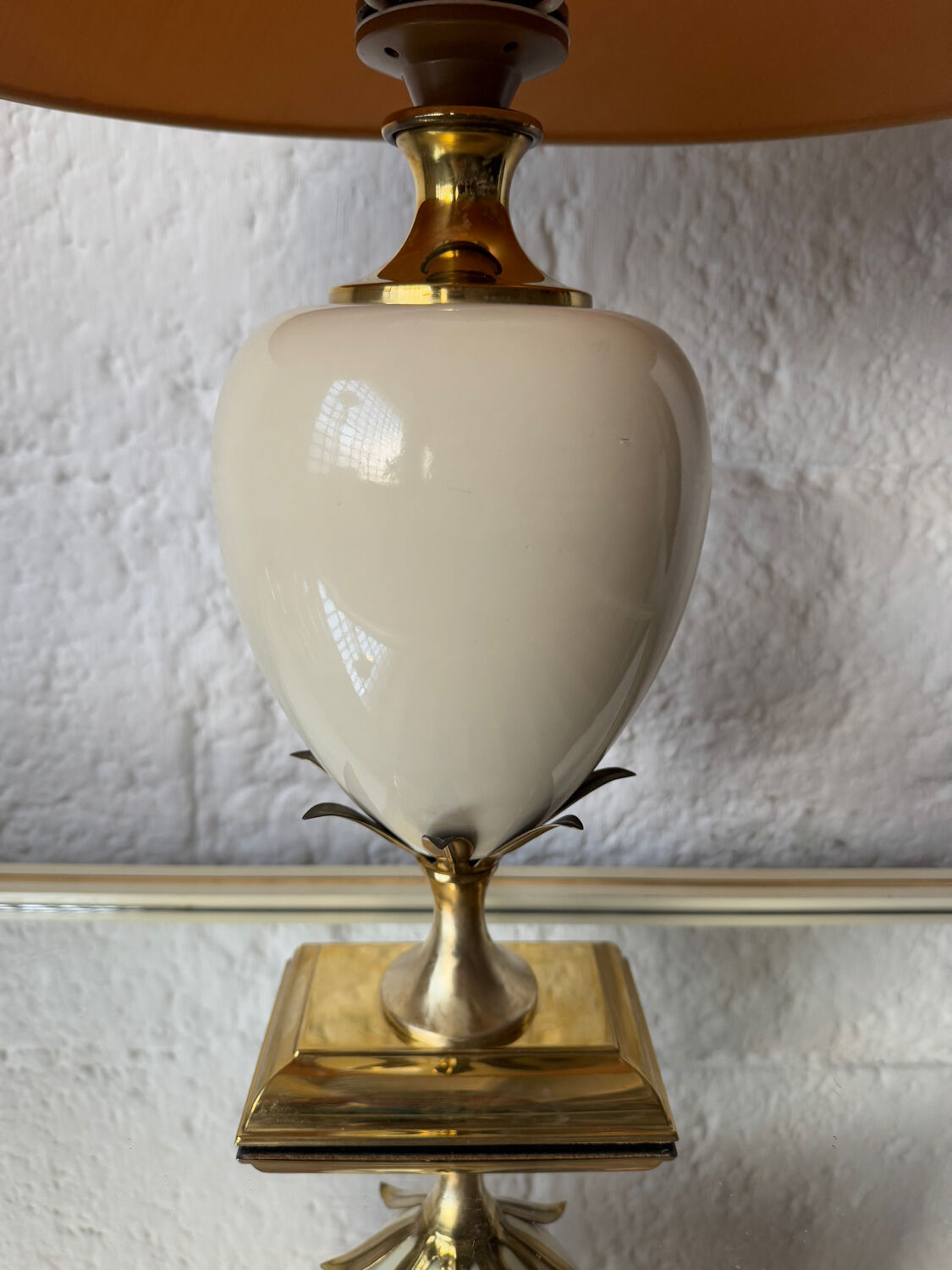 Pineapple Egg Lamp by Le Dauphin, 1970s