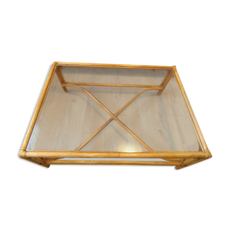 Bamboo coffee table