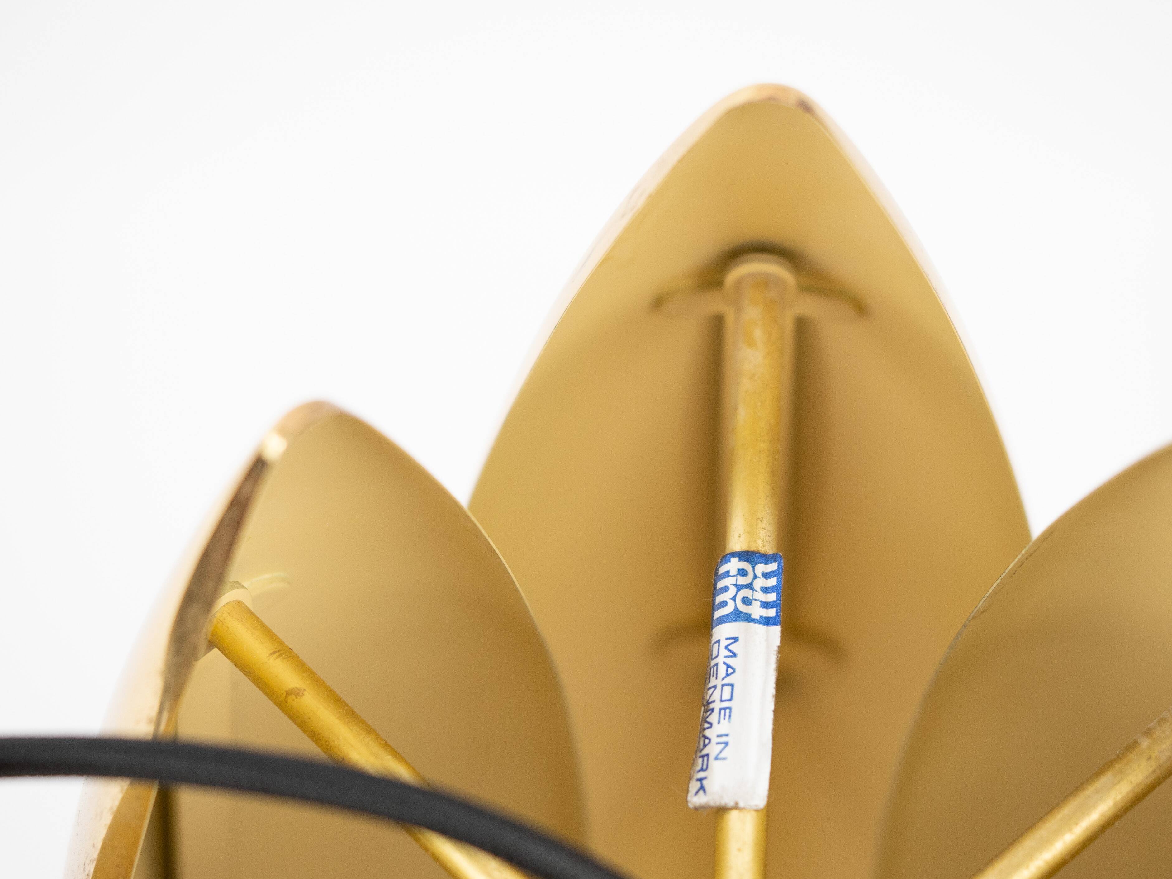 Suspension vintage danoise Kastor par Jo Hammerborg, Fog og Morup, 1963