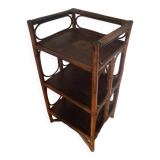 Vintage rattan shelf