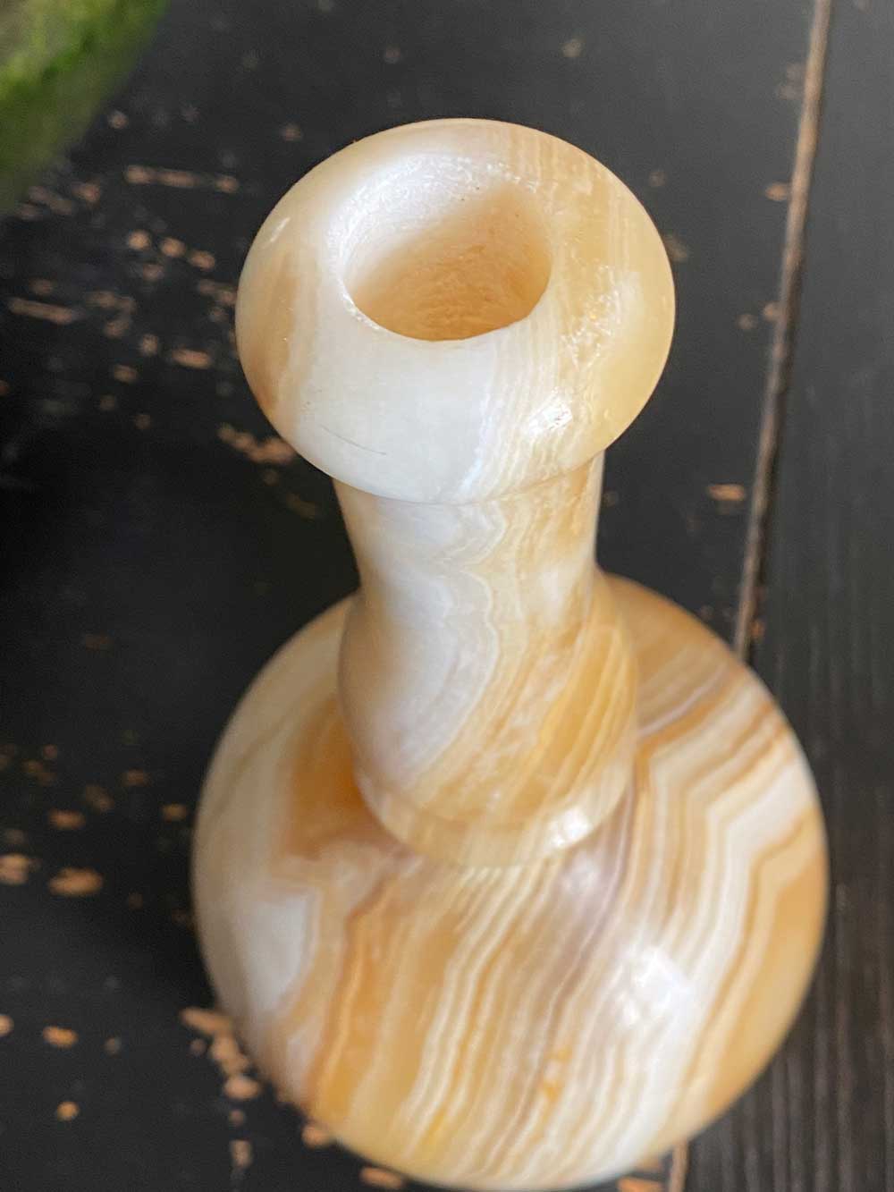 Alabaster liqueur service