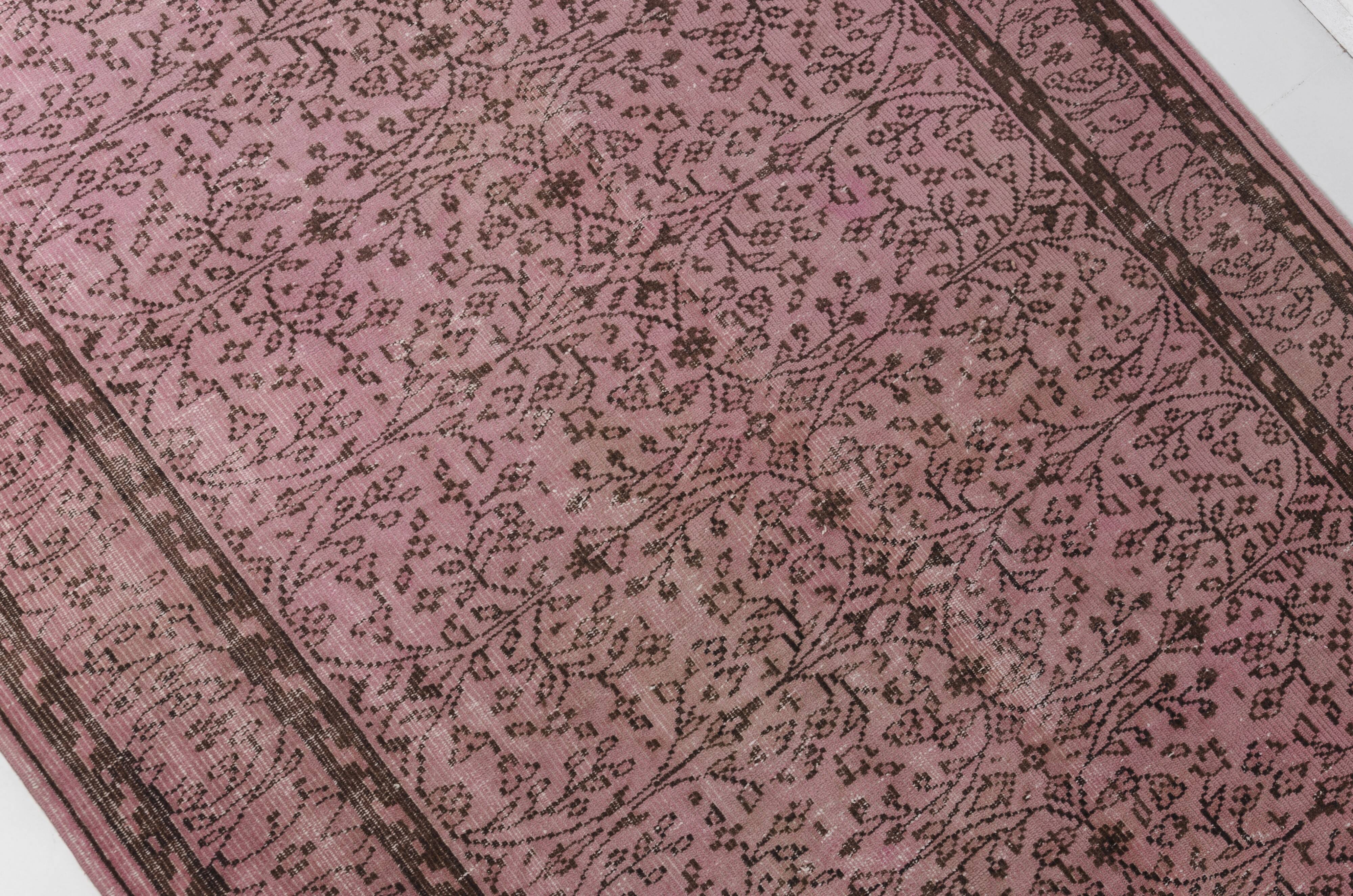 Home Living Oushak Pink Rug sku2520