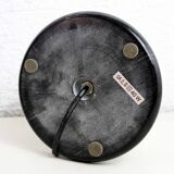 Mushroom lamp in marble and opaline glass