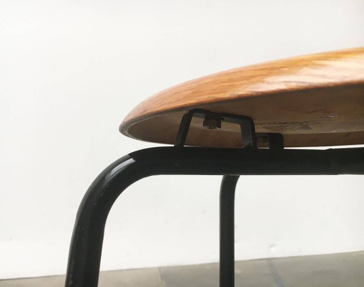 Danish mid-century stool by MH Stalmöbler