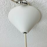 Opaline and brass suspension Scandinavian style 60s