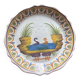 Assiette en faïence