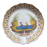 Assiette en faïence