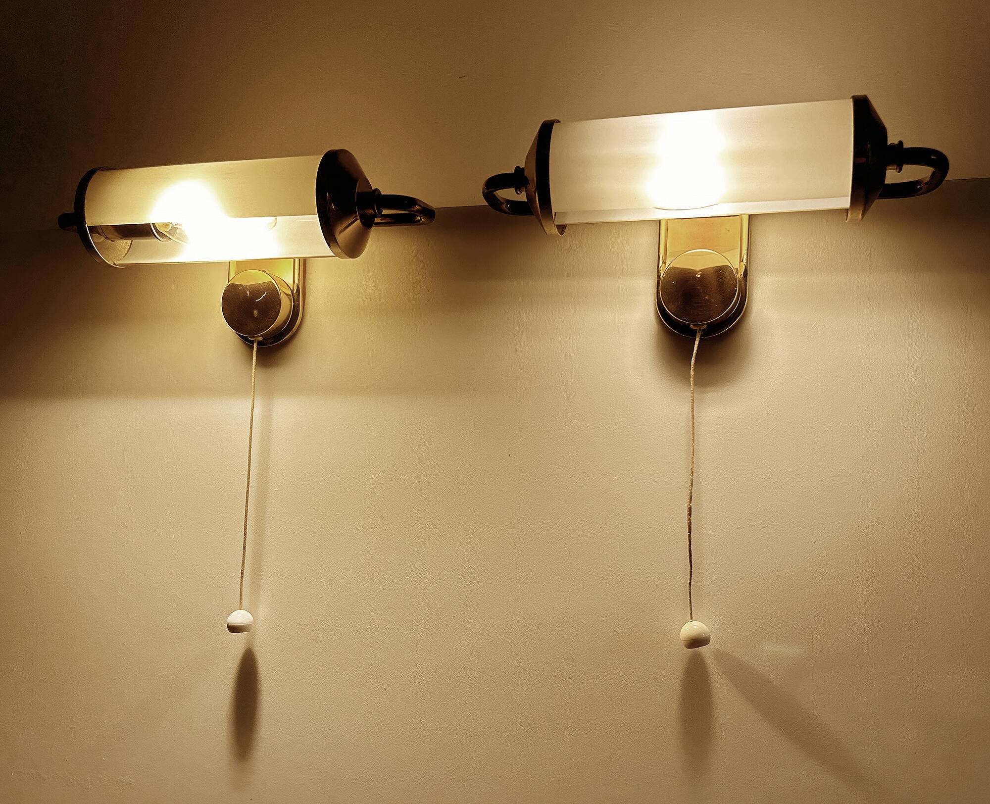 Pair of Art Deco Wall Lamps Bedside Lamps