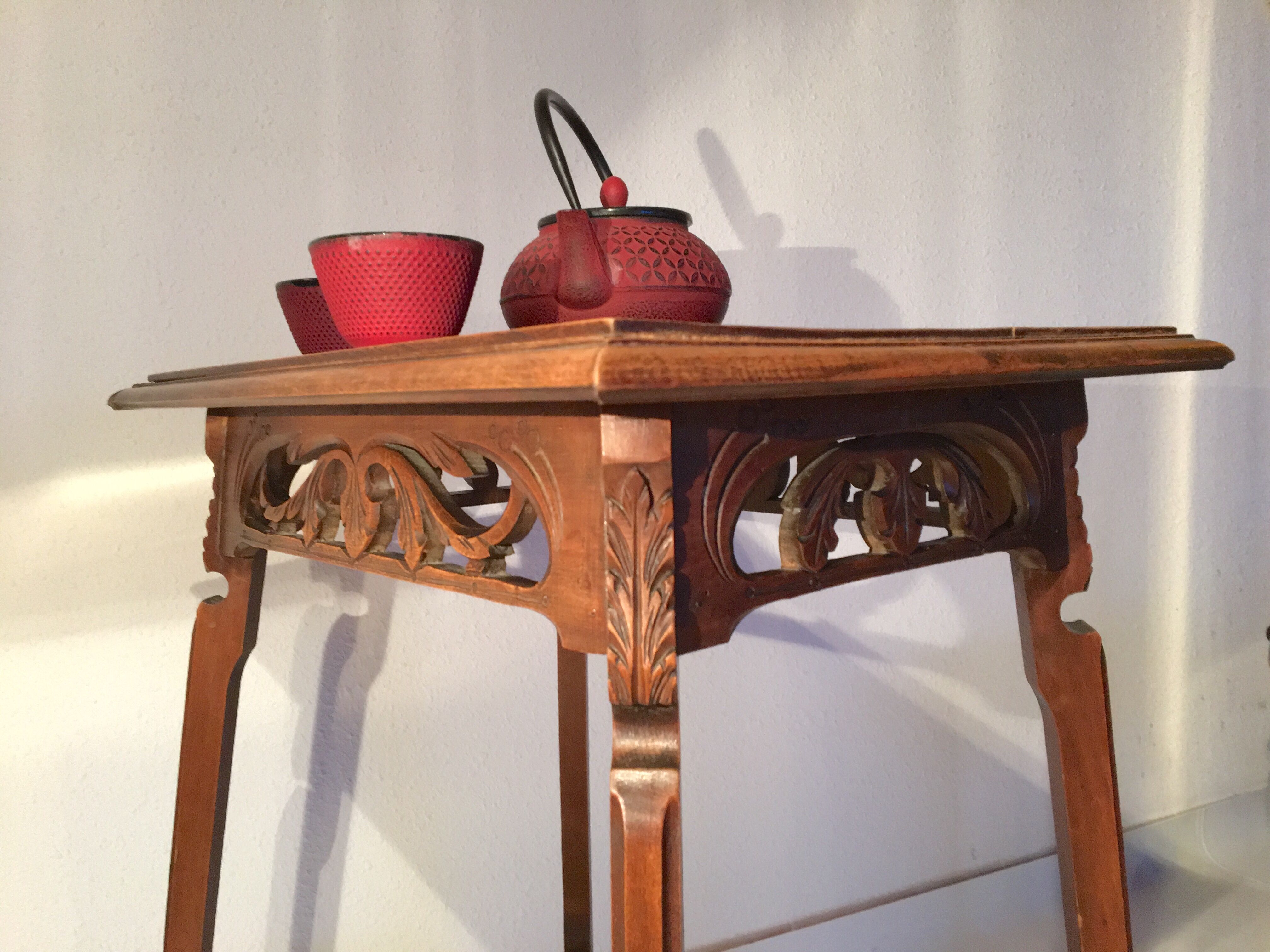 XIXth Walnut side table