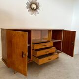 Old oak sideboard from the 50s, reconstruction period
