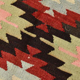 7x9 Modern Geometric Kilim Rug, 202x291Cm