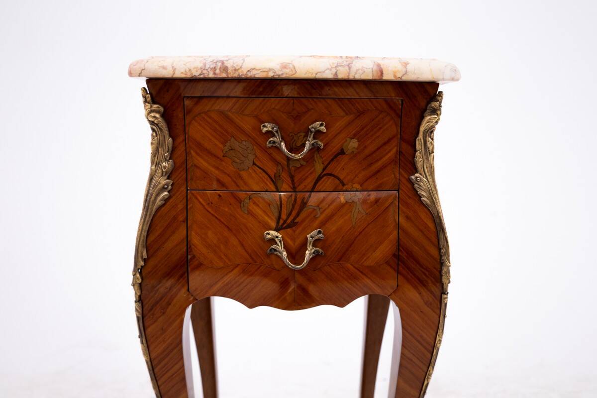 Pair of bedside tables, France, circa 1920.