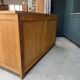 Renovated oak workbench island