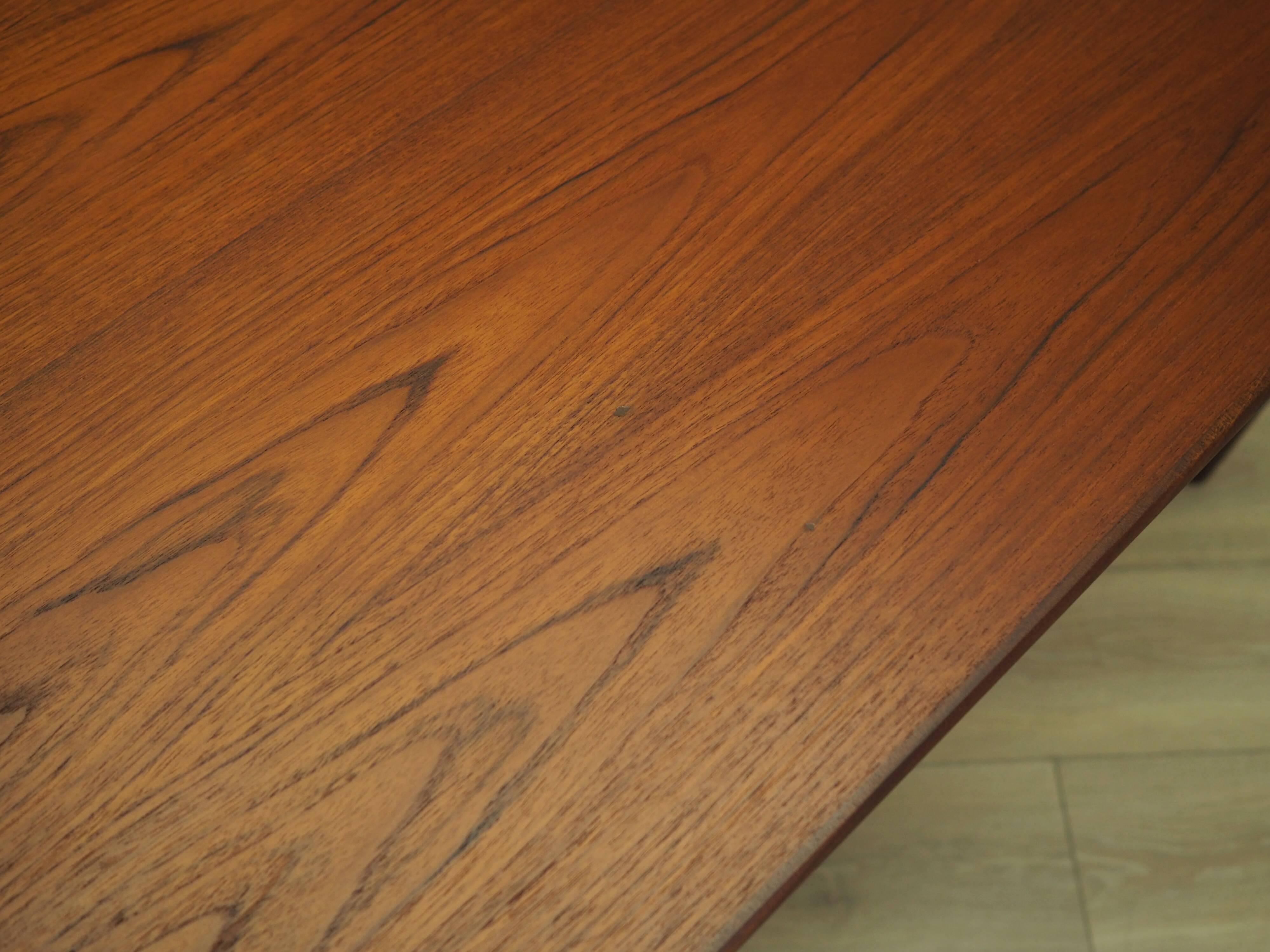 Teak table, Danish design, 1970s, production: Denmark