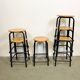 Vintage industrial italian stool, 1970s