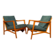 A pair of Wilhelm Knoll, Knoll Antimott armchairs, 1960s.
