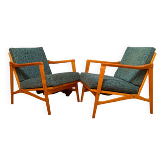 A pair of armchairs by Wilhelm Knoll, Knoll Antimott, 1960s.