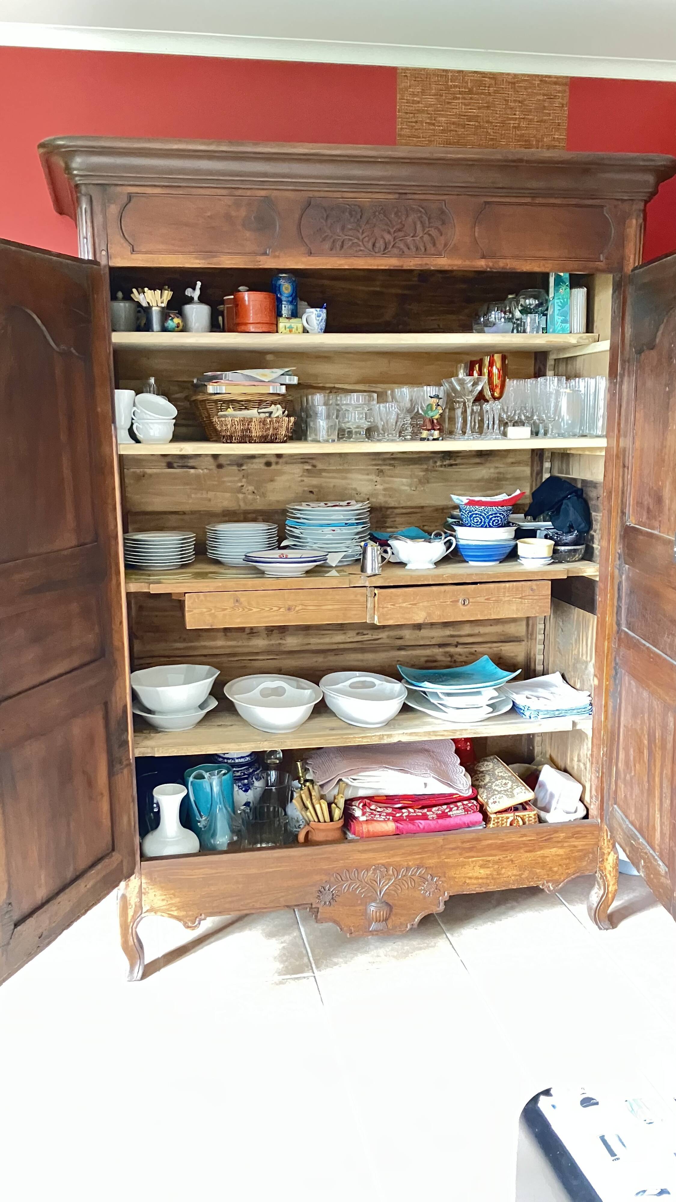 Armoire normande chêne massif