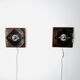 Geometric Space Age Wall Lamps In Layered Plexiglass By Herda Verlichting, The Netherlands 1970S
