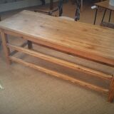 Old pine rectangular coffee table