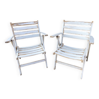 duo de fauteuils de jardin brasserie café terrasse pliante Brasserie