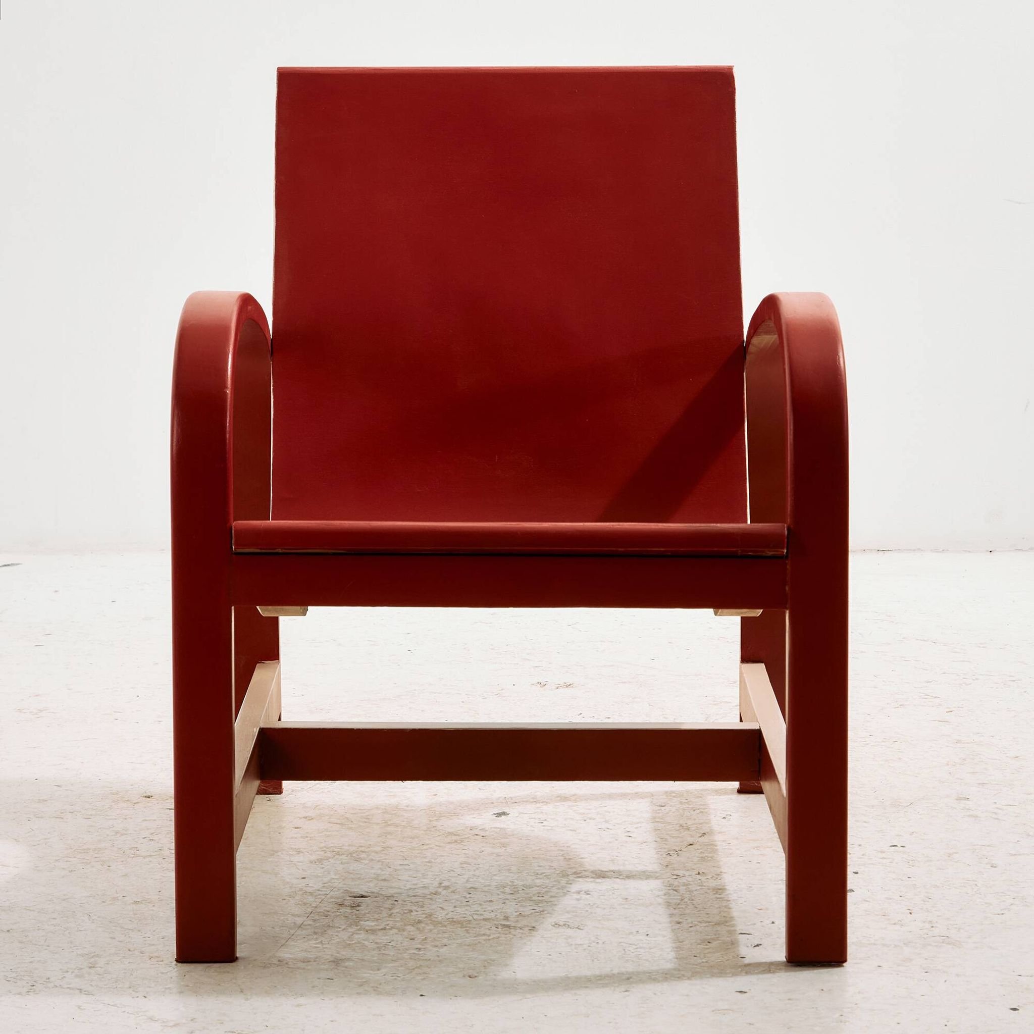Beech armchair