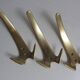Vintage Carl Auböck Design Wall Hooks, Double Coat Hook
