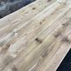 Incredible 400 cm farm table in fir 1900 brasserie natural raw wood