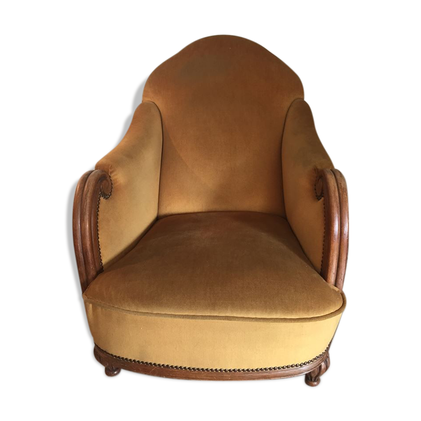 Fauteuil vintage des années 1940