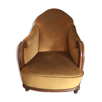 Fauteuil vintage des années 1940