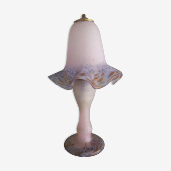 Mushroom lamp glass paste