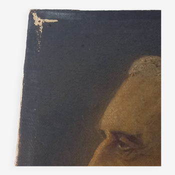 Portrait Charismatique Du Compositeur Franz Liszt – Huile Sur Toile