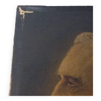 Charismatic Portrait of the Composer Franz Liszt – Oil On Canvas