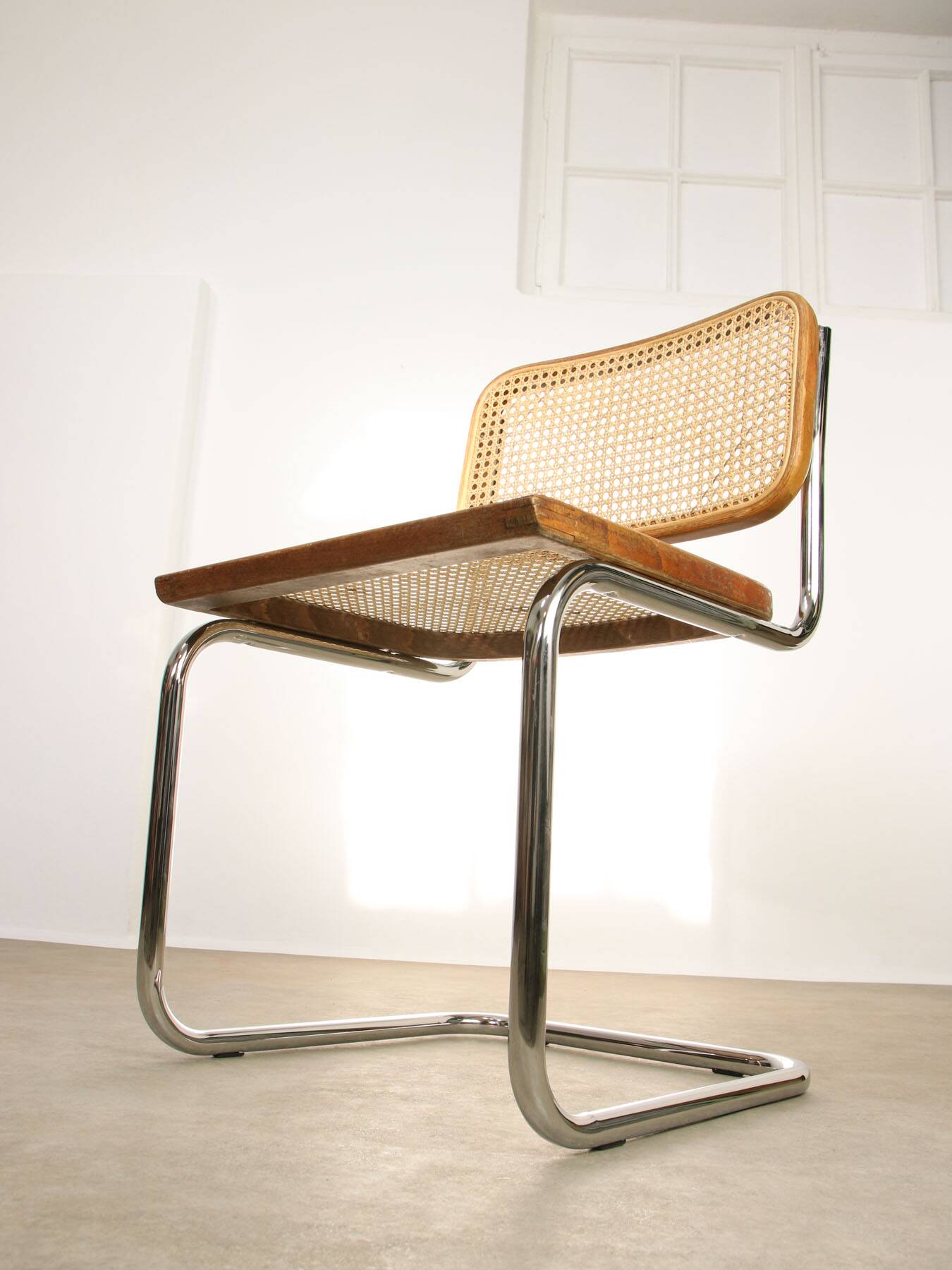 Vintage Cesca B32 chair by Marcel Breuer