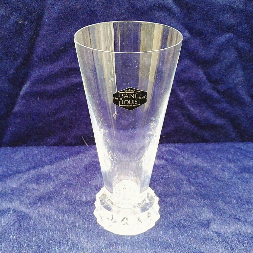 Crystal aperitif glass Saint Louis diamond model