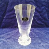 Crystal aperitif glass Saint Louis diamond model