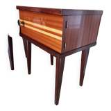 Paire de chevets formica