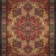 Oriental carpet Kirman Raver Iran: 190 x 135 cm - "Galerie Sardje"