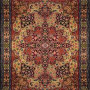 Oriental carpet Kirman Raver Iran: 190 x 135 cm - "Galerie Sardje"
