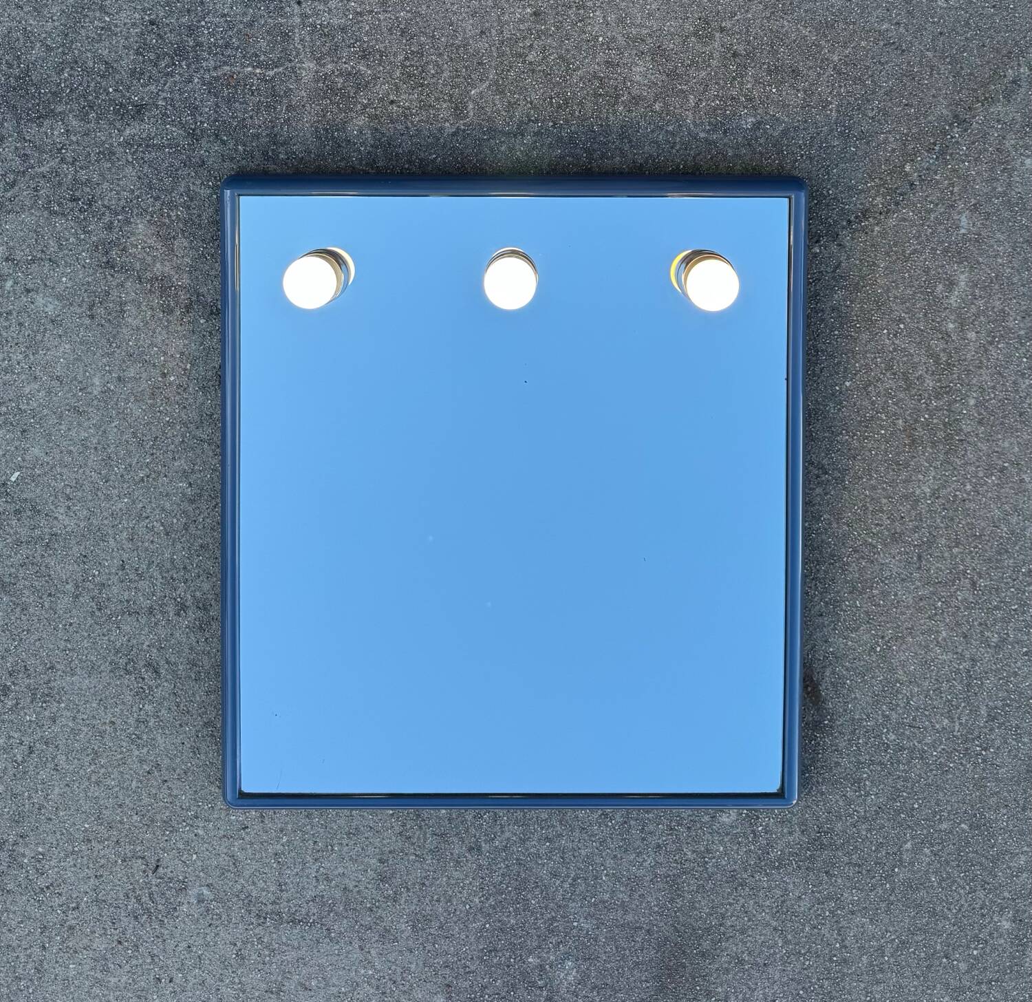 Illuminated mirror Gedy, Italy 1970s