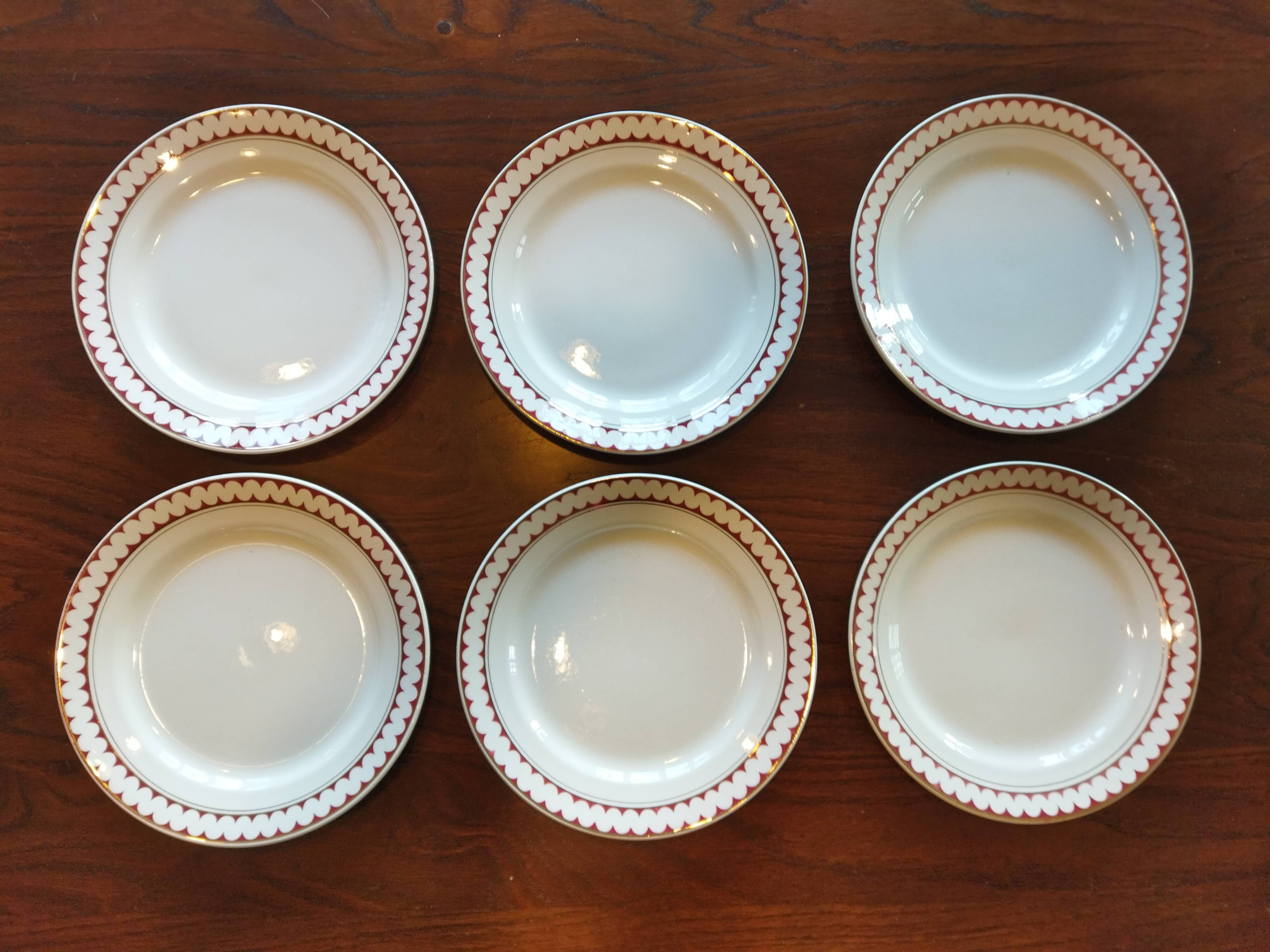 12 flat plates K&G Lunéville, Madrigal model